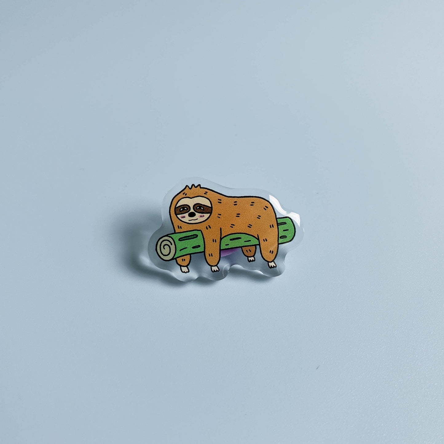 Sloth Acrylic Pin
