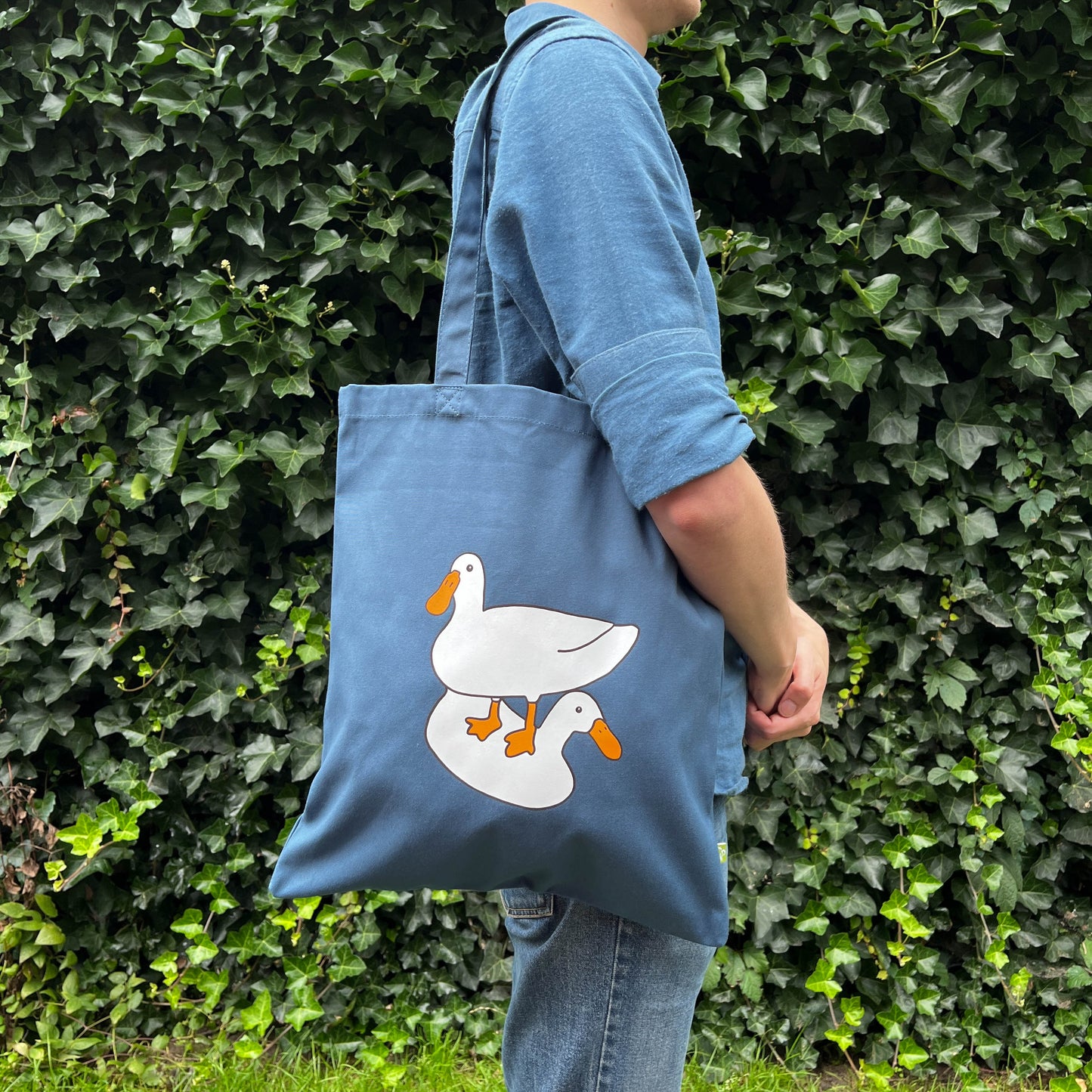 Two Ducks Tote Bag