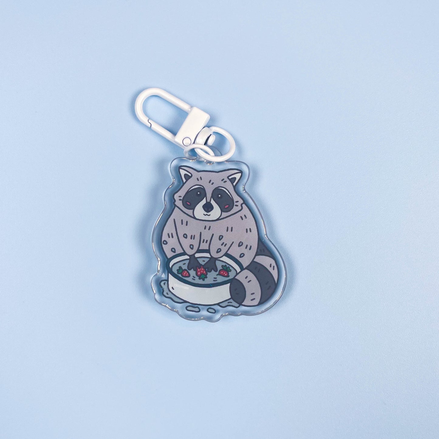 Raccoon Keychain