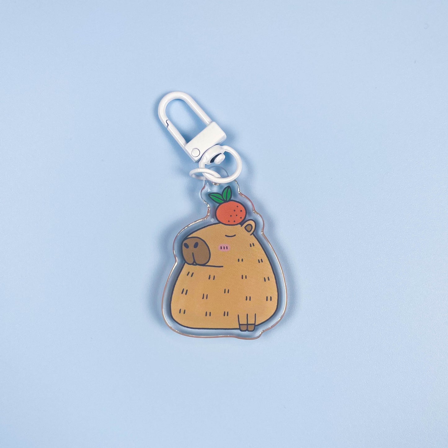 Capybara Keychain