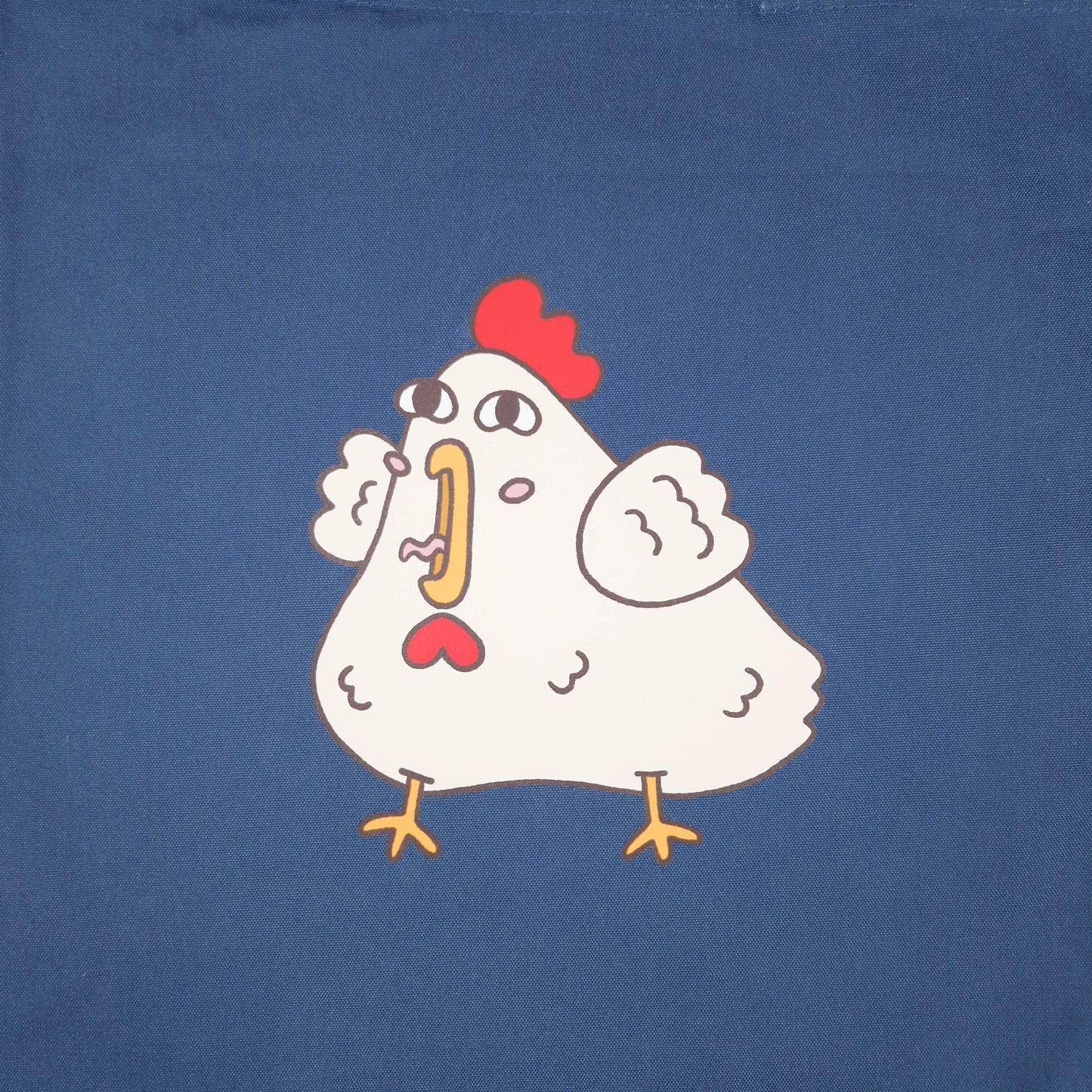 Screaming Chicken Tote Bag