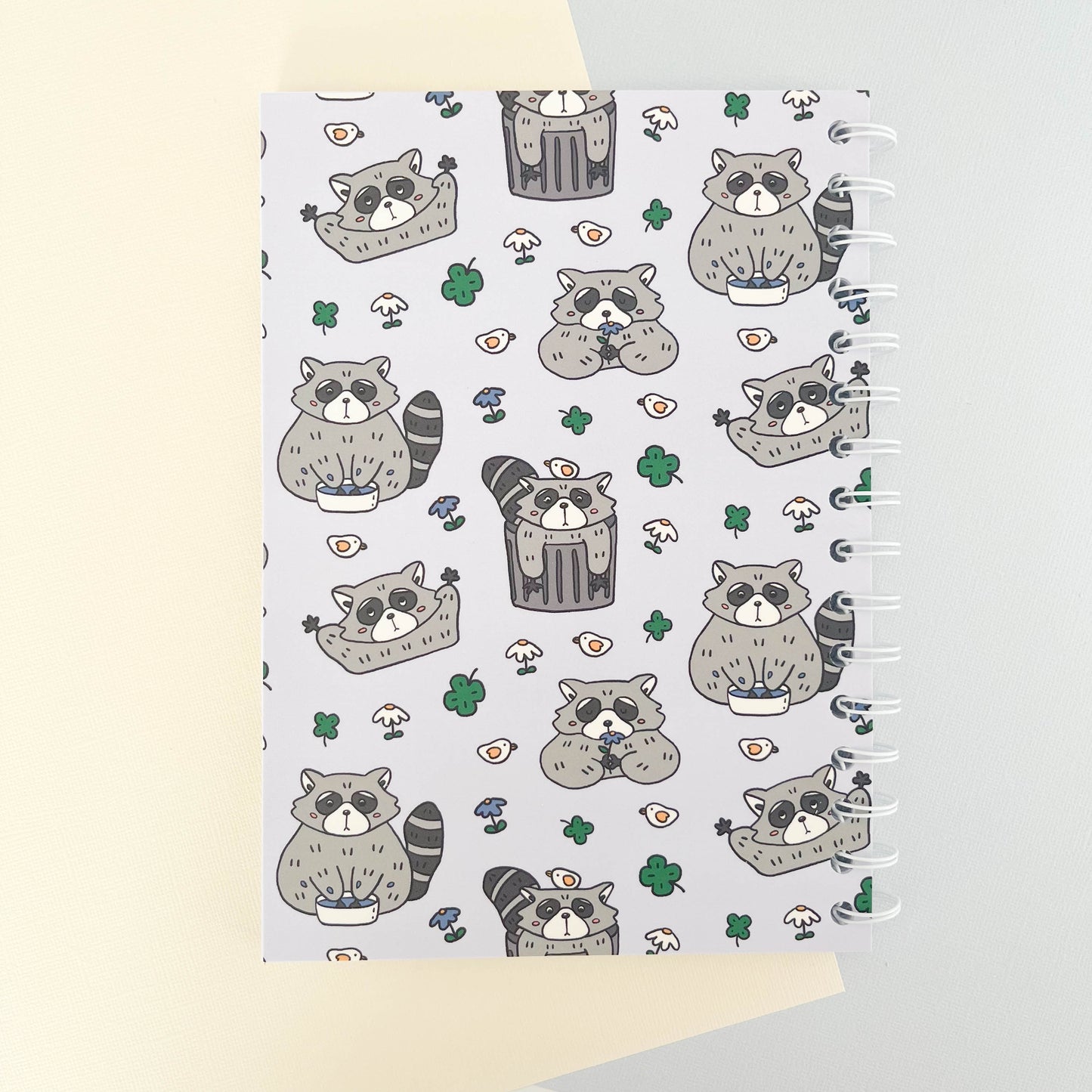 A5 Notebook Raccoons