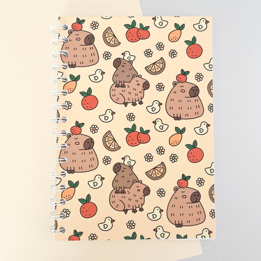 A5 Notebook Capybaras