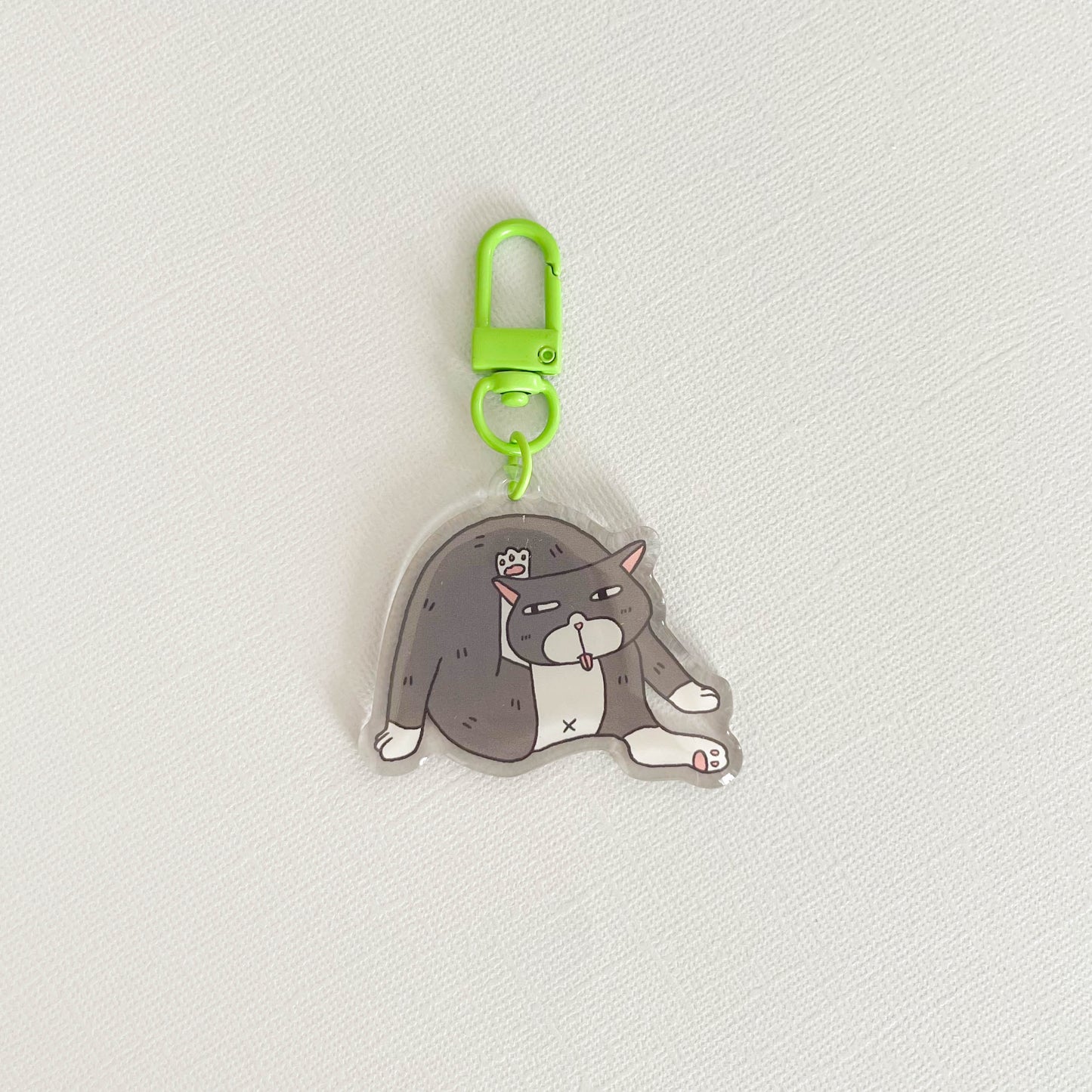 Cat Butt Keychain