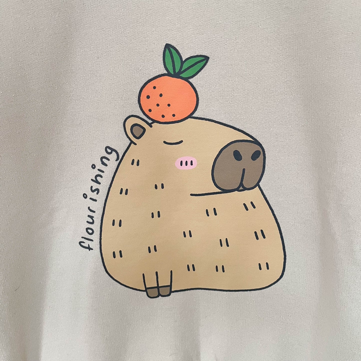 Capybara Sweater Big Logo
