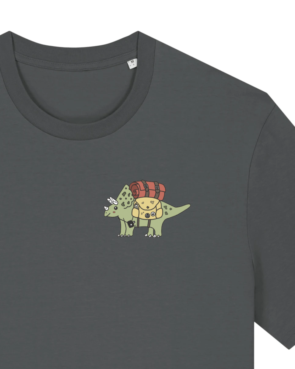 Triceratops T-Shirt (100% organic cotton)